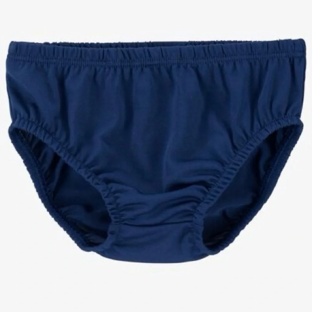 Navy Diaper Cover Baby Bloomers